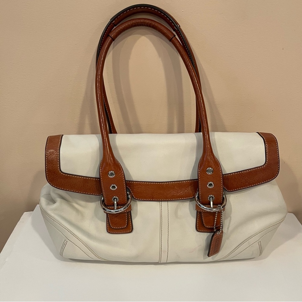 Coach Vintage Leather Soho Hampton Satchel